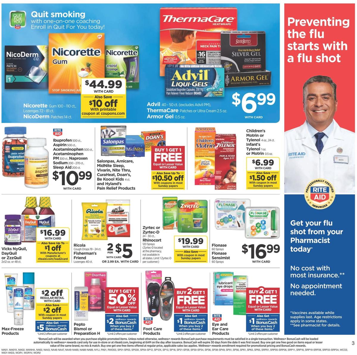 Rite Aid Weekly Ad from September 22