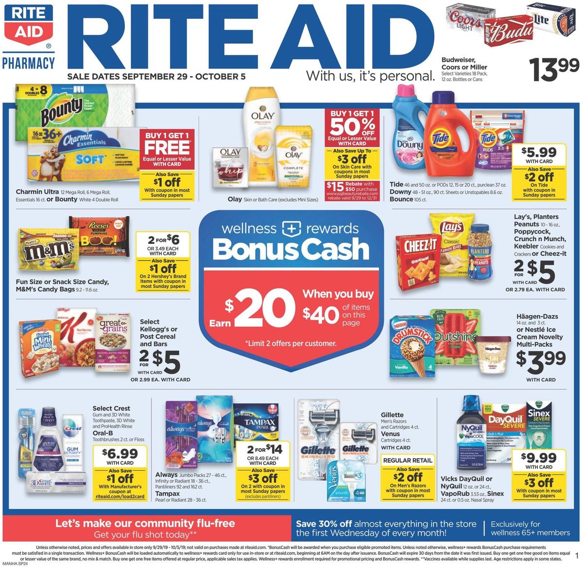 Rite Aid Weekly Ad from September 29