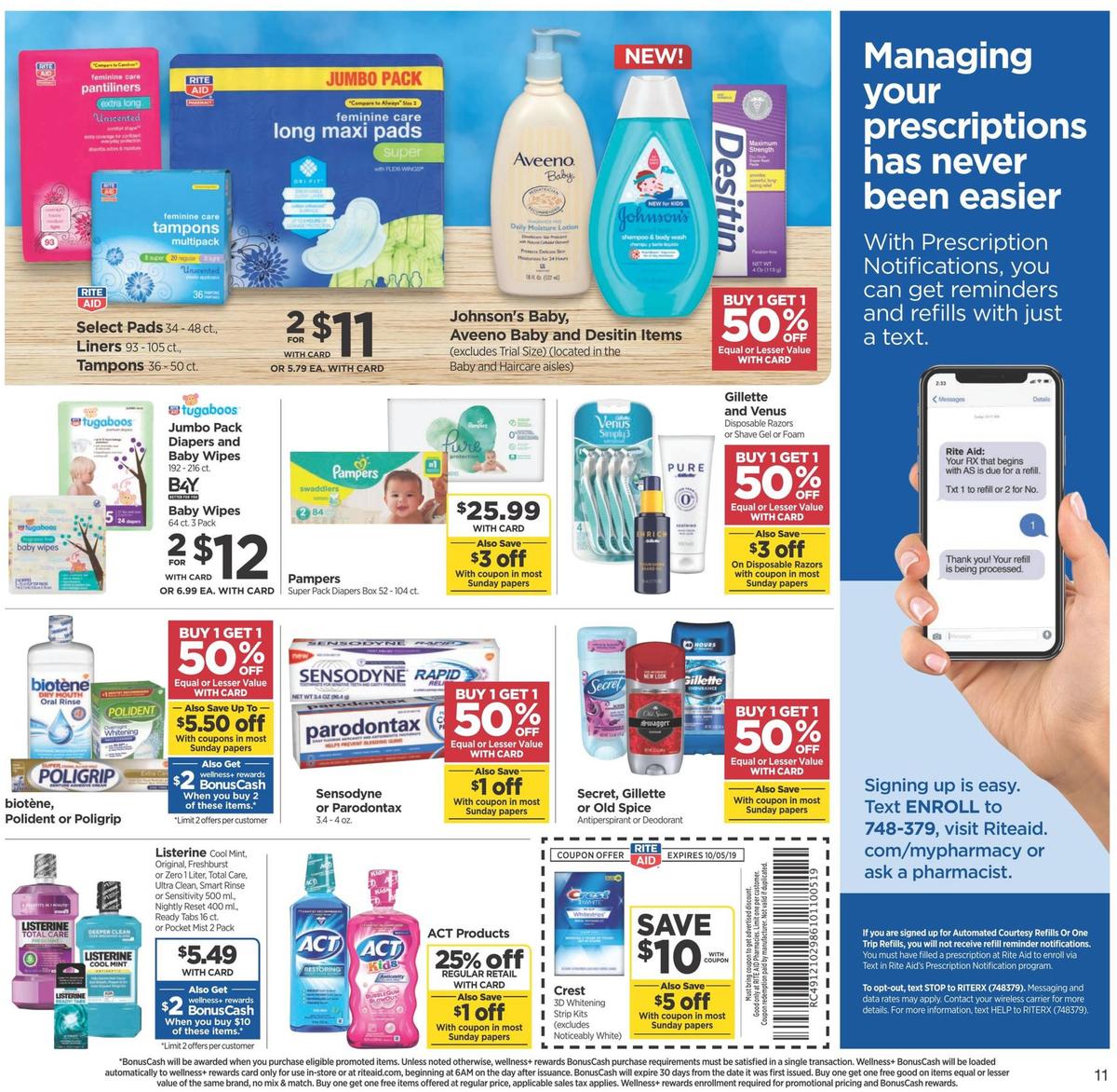 Rite Aid Weekly Ad from September 29