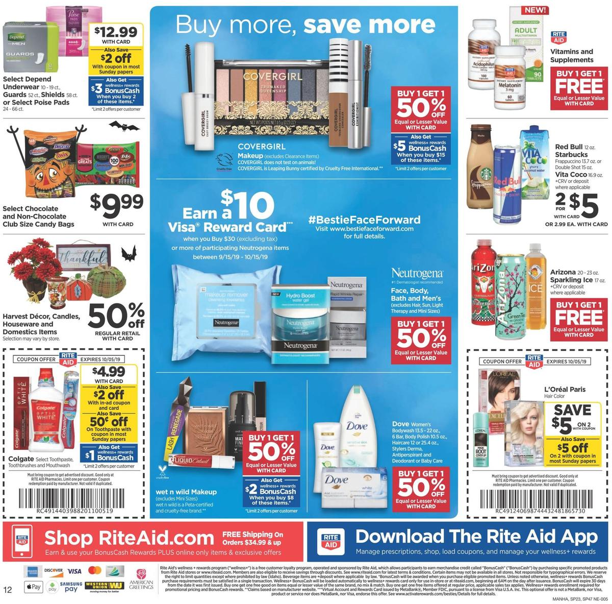 Rite Aid Weekly Ad from September 29