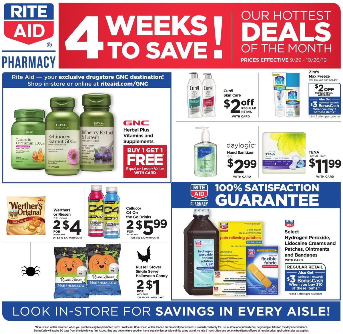 Rite Aid 4 Weeks to Save! Weekly Ad from September 29