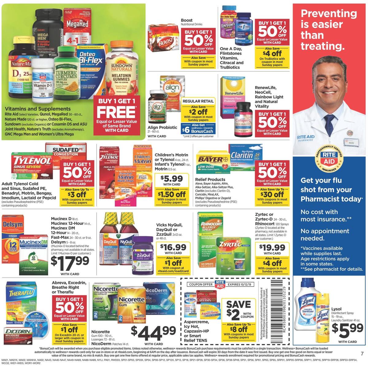 Rite Aid Weekly Ad from October 6
