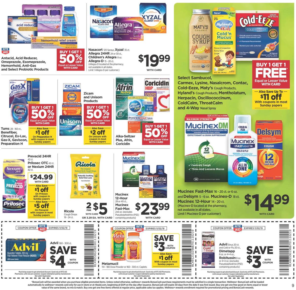 Rite Aid Weekly Ad from October 27