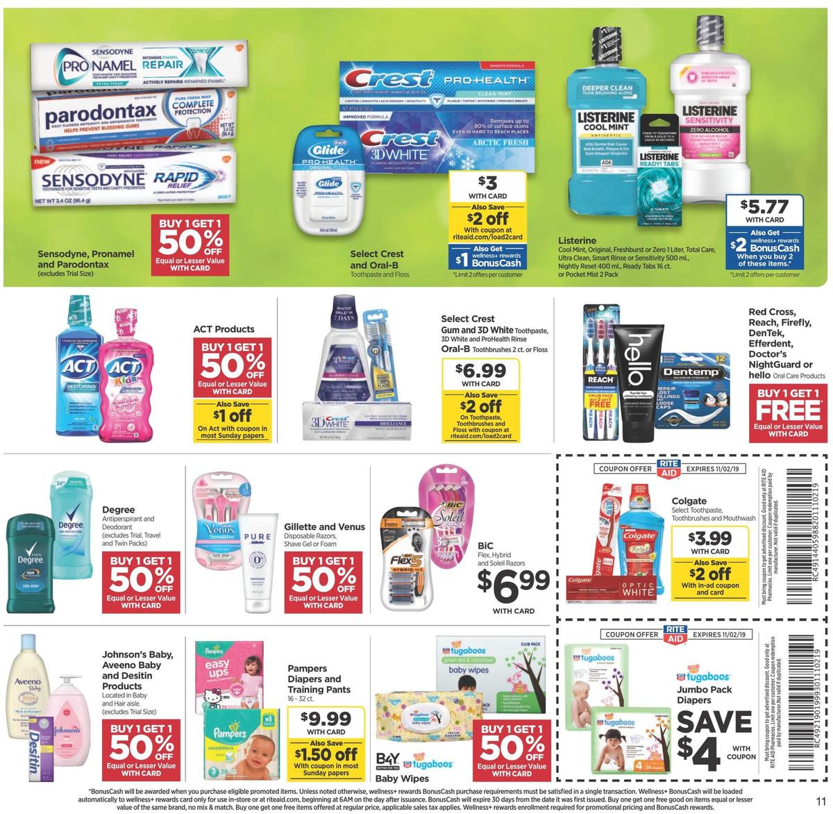 Rite Aid Weekly Ad from October 27