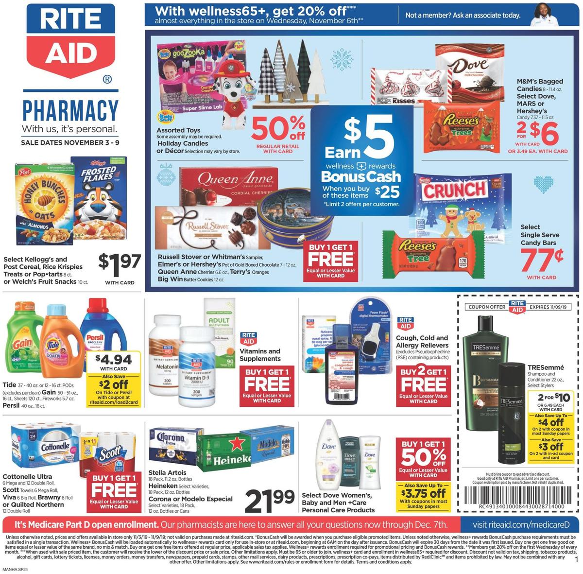 Rite Aid Weekly Ad from November 3