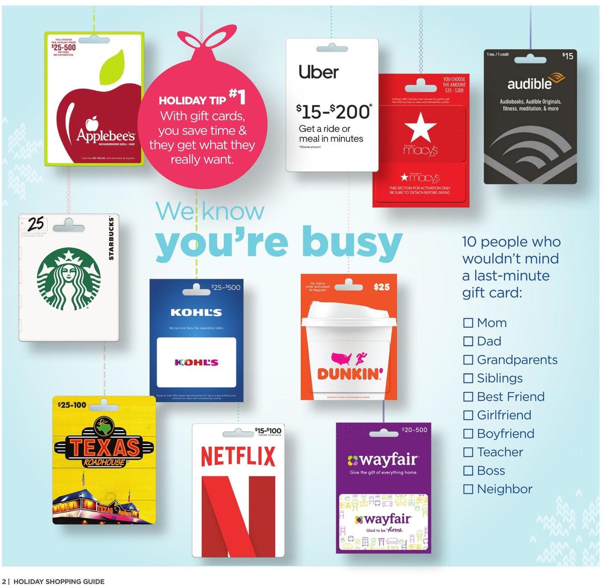 Rite Aid Weekly Ad from November 17