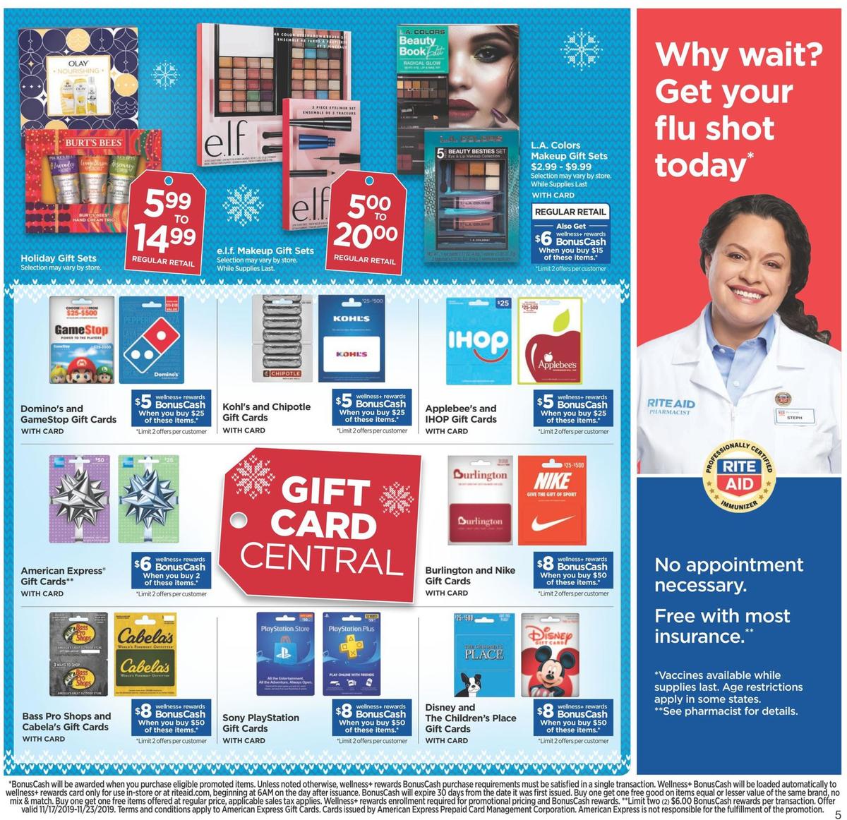 Rite Aid Weekly Ad from November 17
