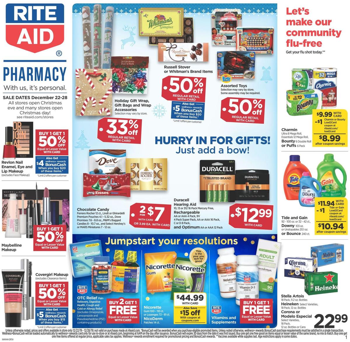 Rite Aid Weekly Ad from December 22
