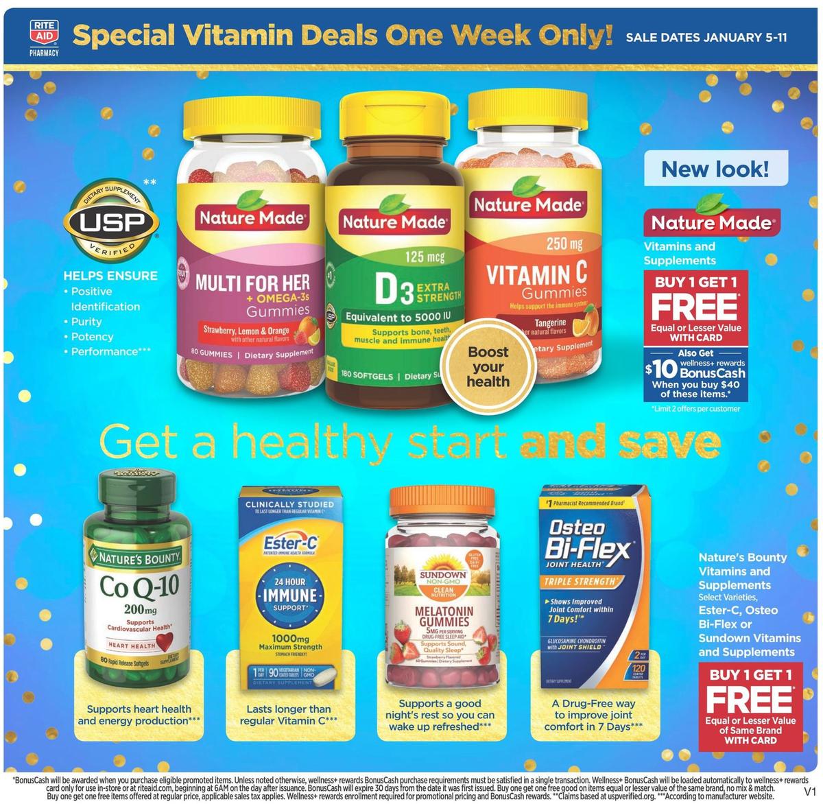 Rite Aid Additional Deals Weekly Ad from January 5