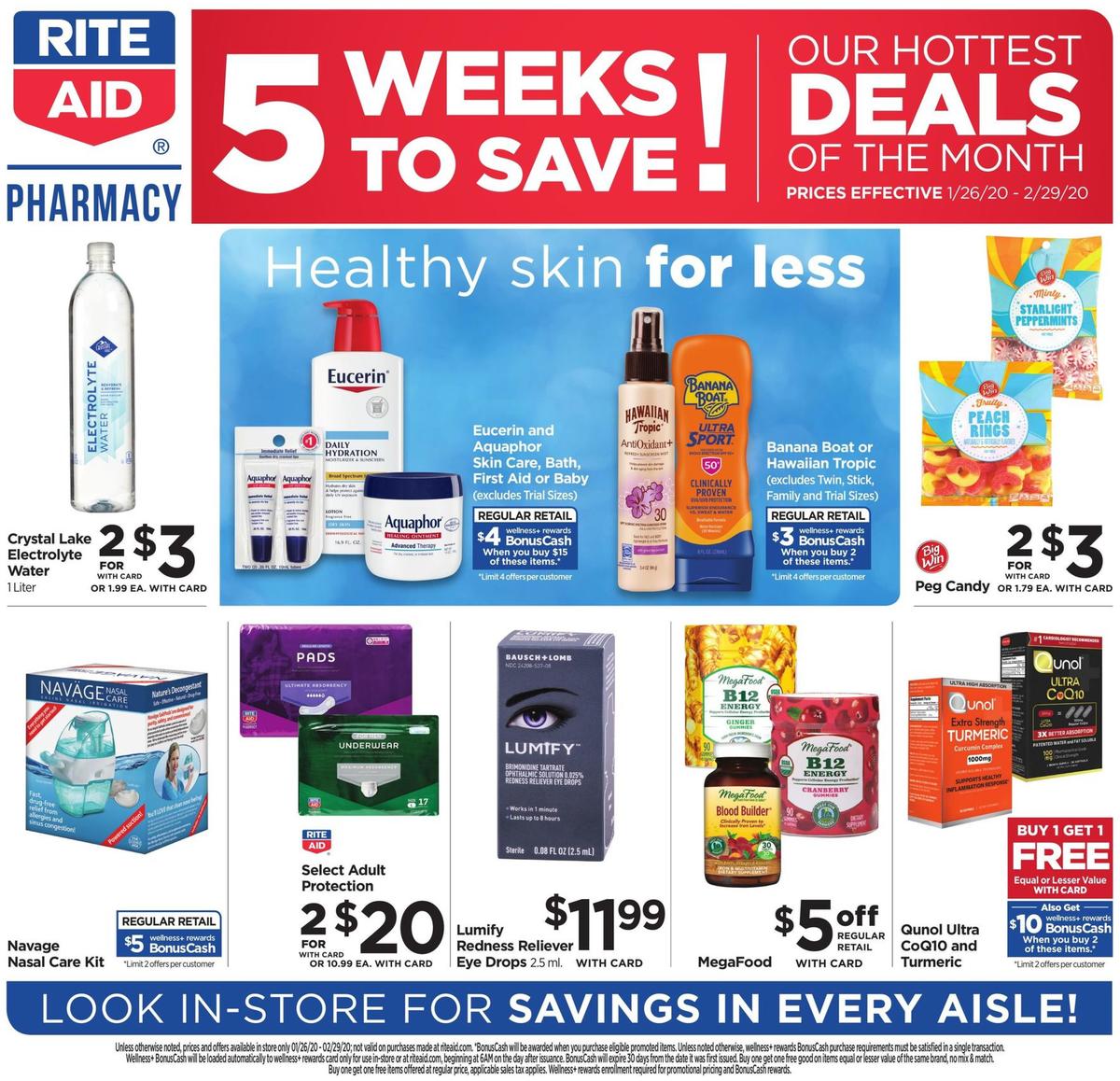 Rite Aid Additional Deals Weekly Ad from January 26