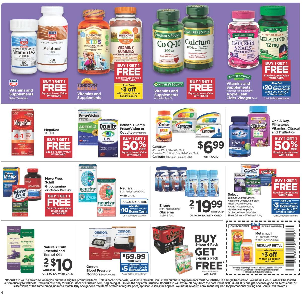 Rite Aid Weekly Ad from February 9