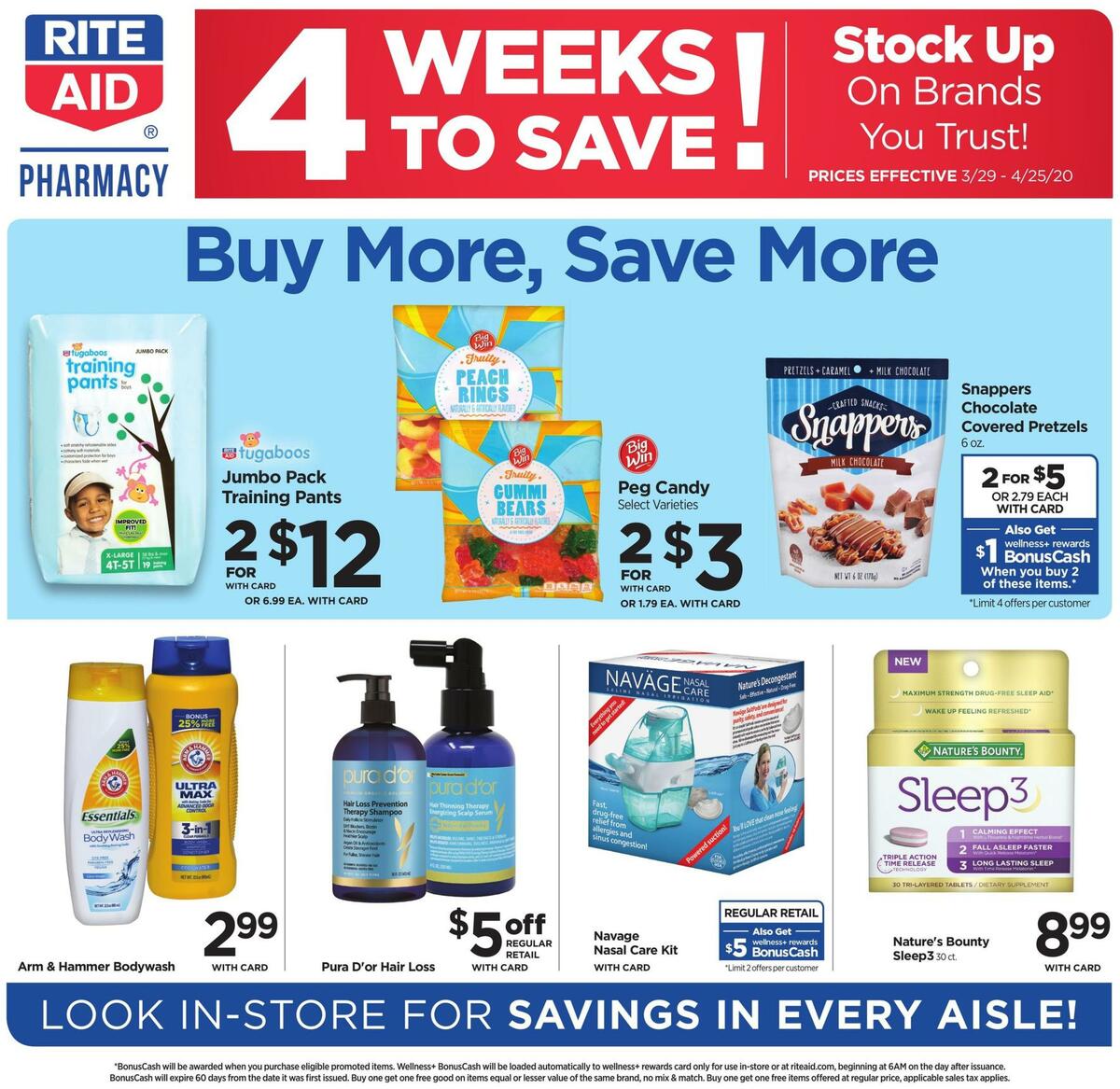 Rite Aid Additional Deals Weekly Ad from March 29