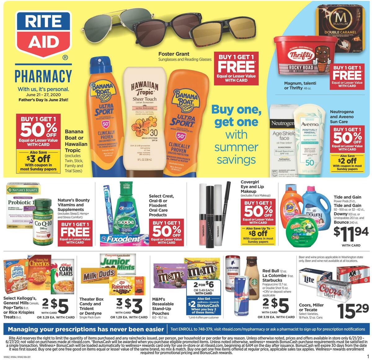 Rite Aid Weekly Ad from June 21