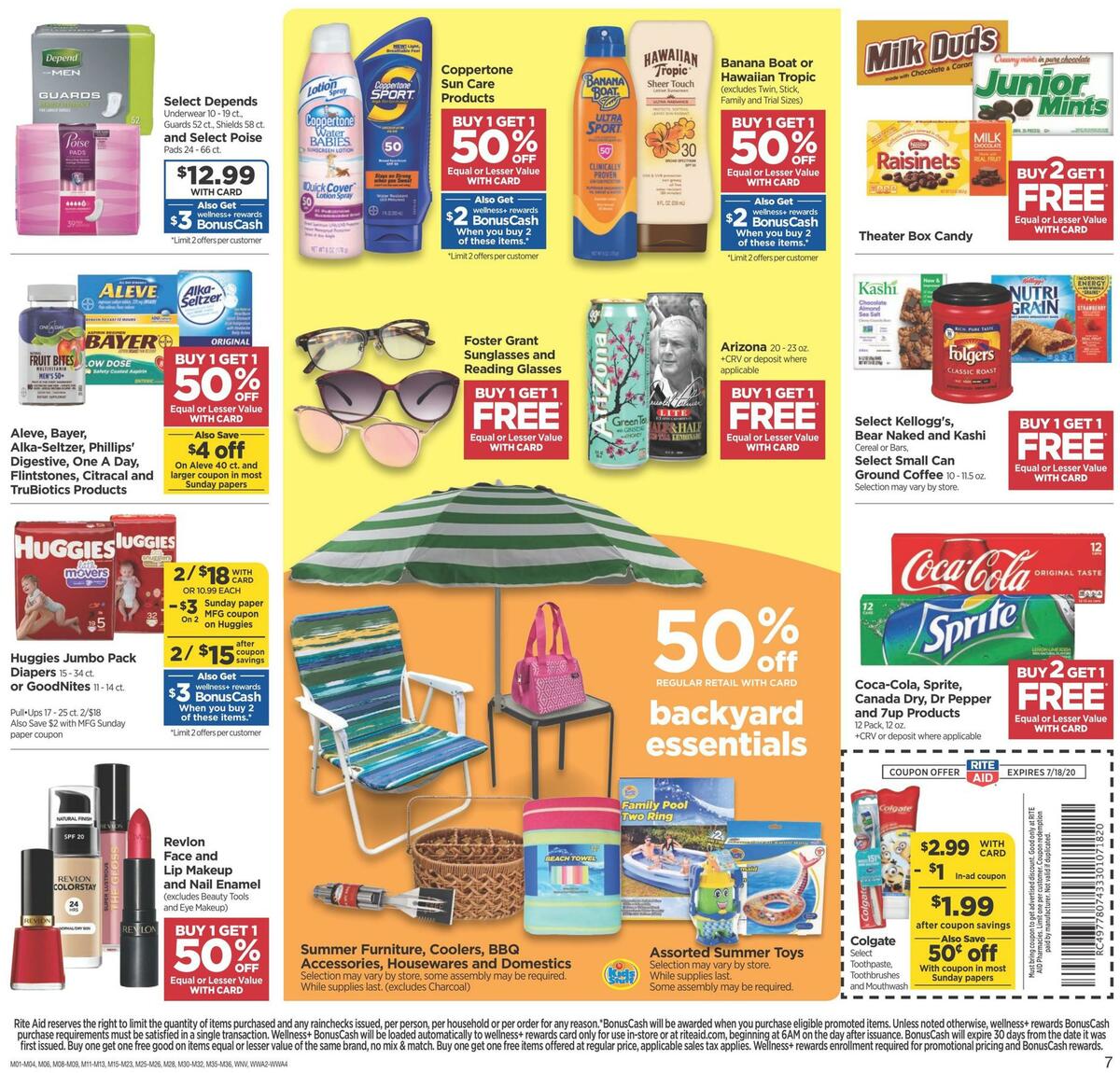 Rite Aid Weekly Ad from July 12
