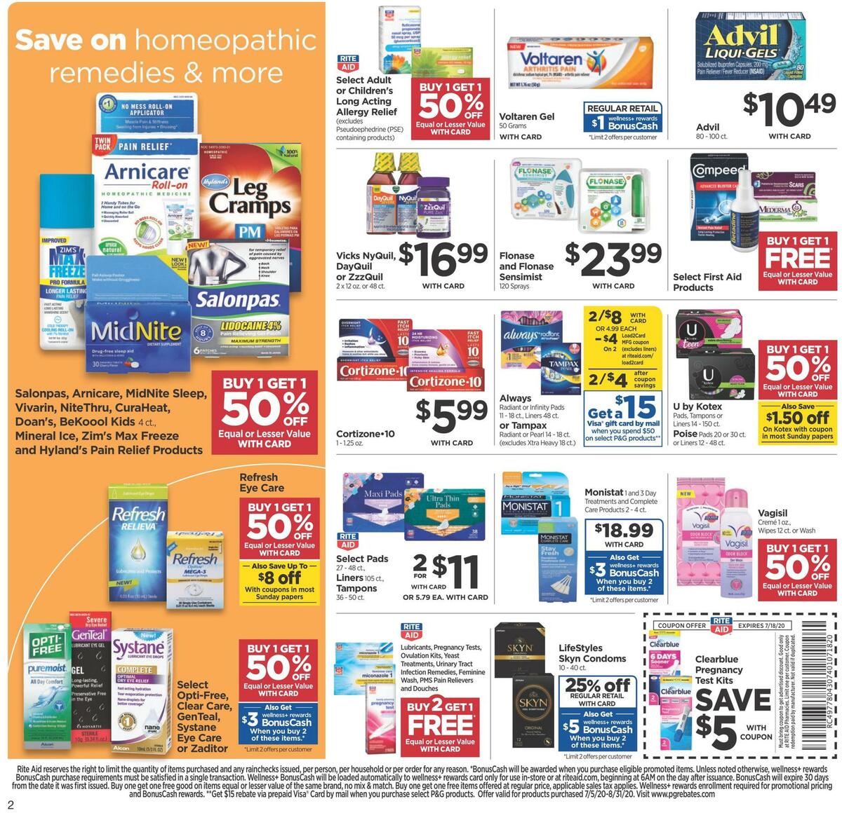 Rite Aid Weekly Ad from July 12