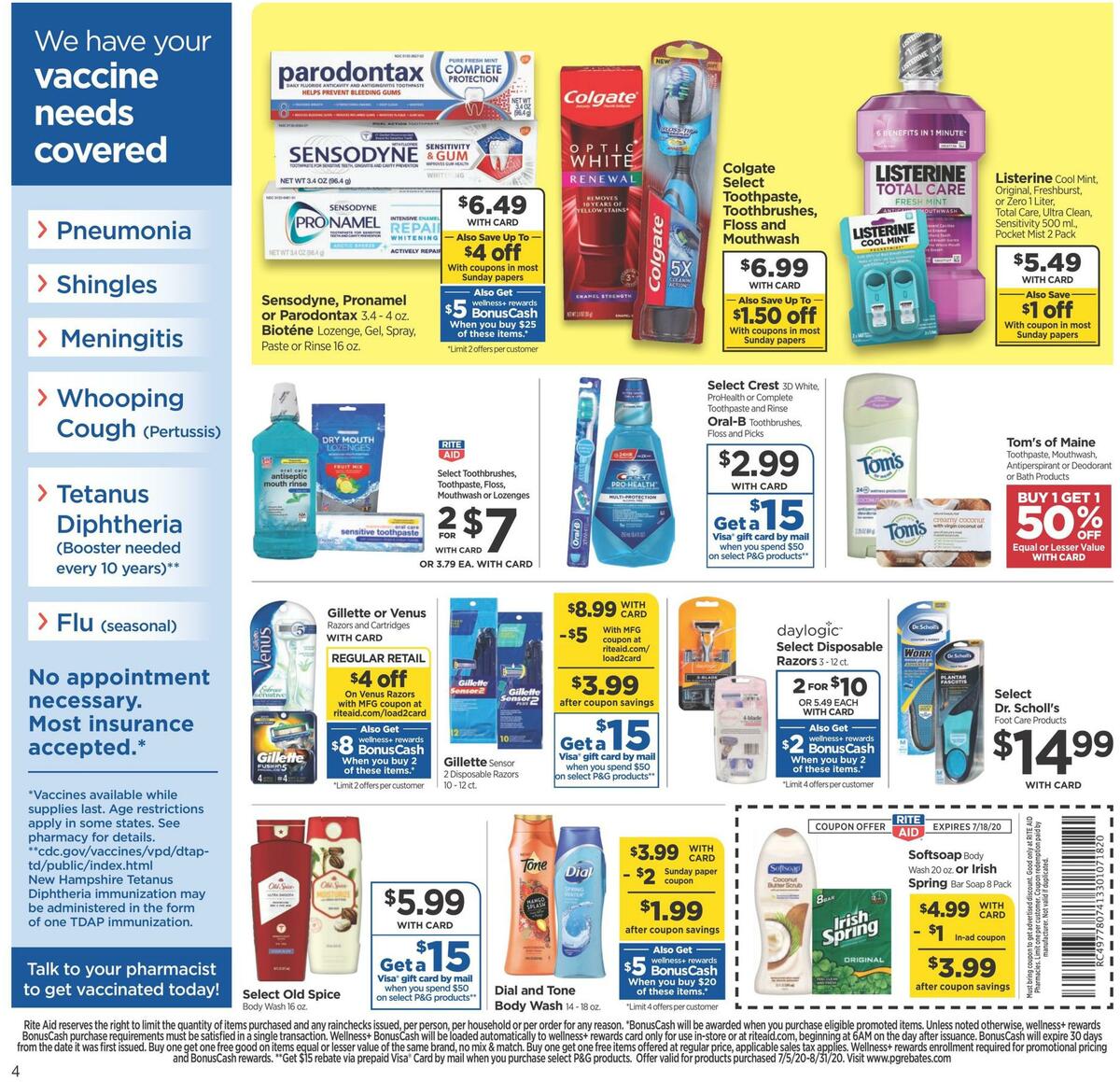 Rite Aid Weekly Ad from July 12