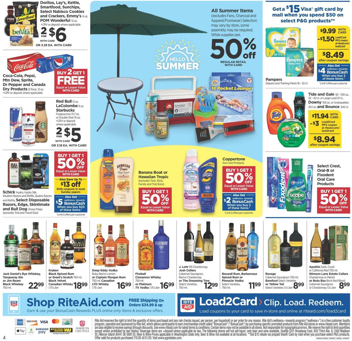 Rite Aid Weekly Ad from July 19