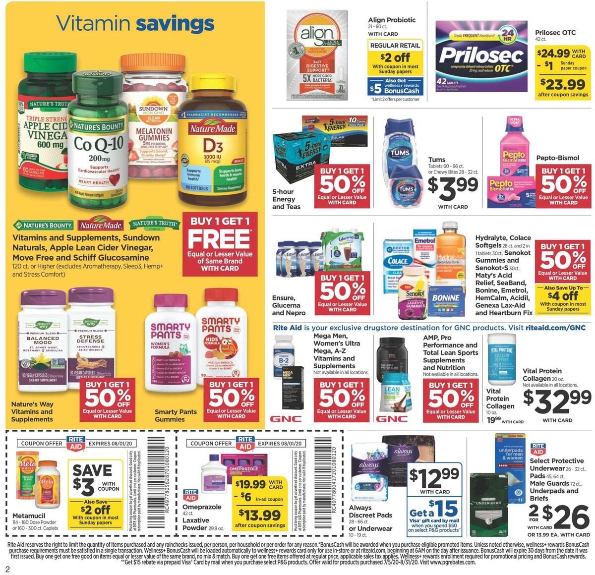 Rite Aid Weekly Ad from July 26
