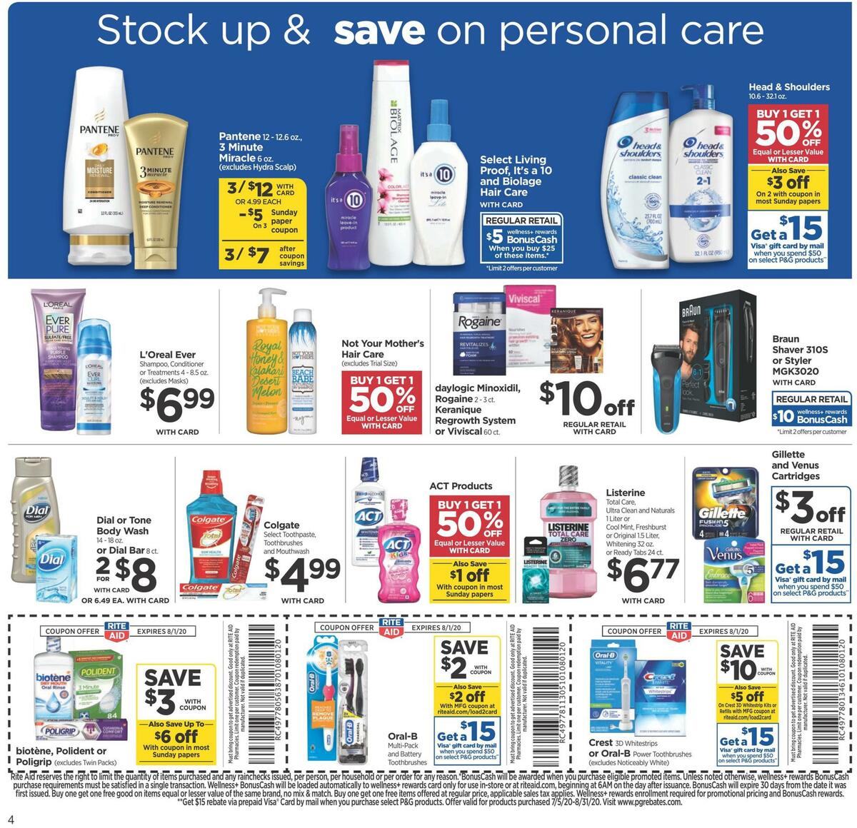 Rite Aid Weekly Ad from July 26