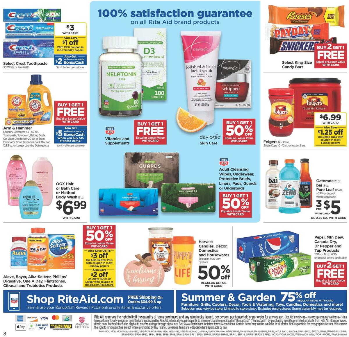 Rite Aid Weekly Ad from August 30