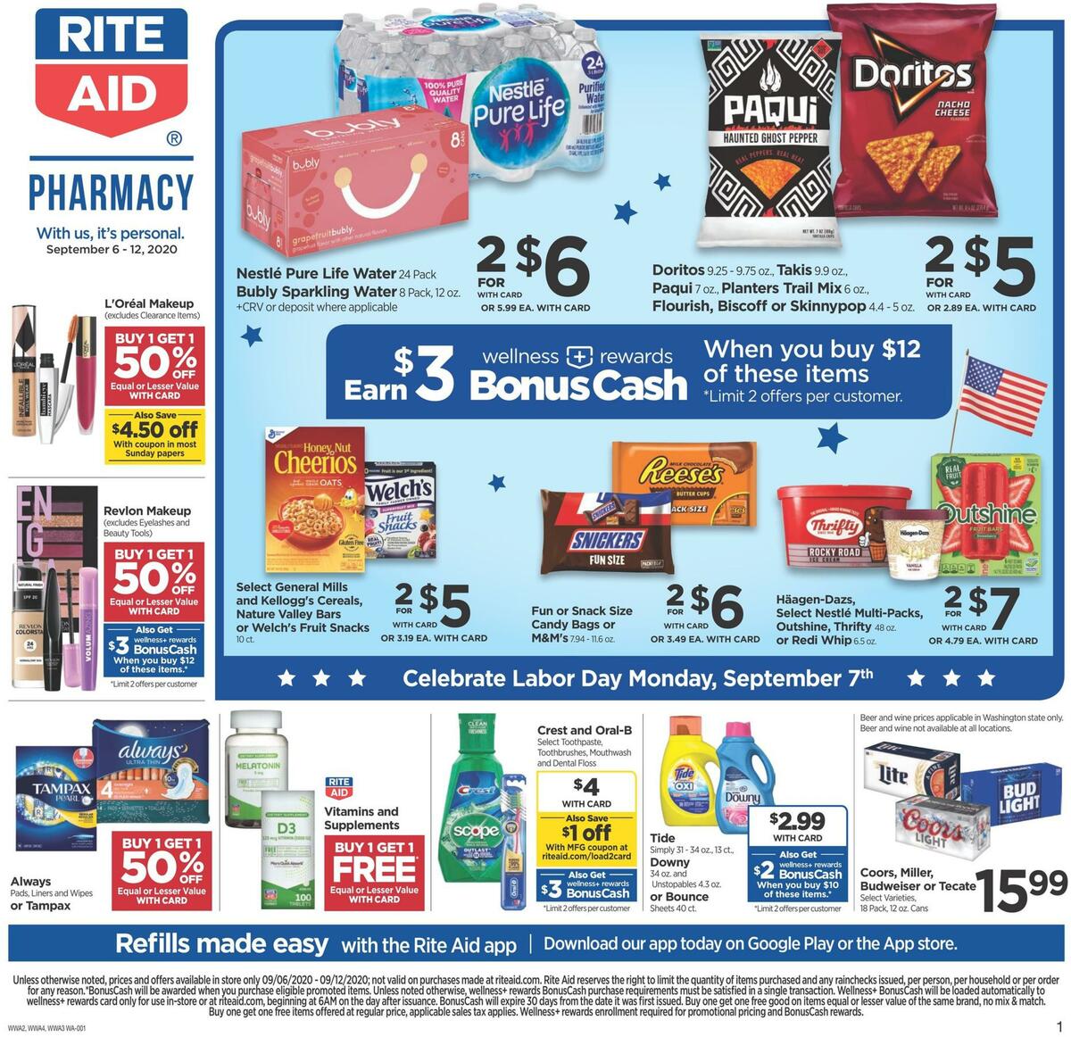 Rite Aid Weekly Ad from September 6