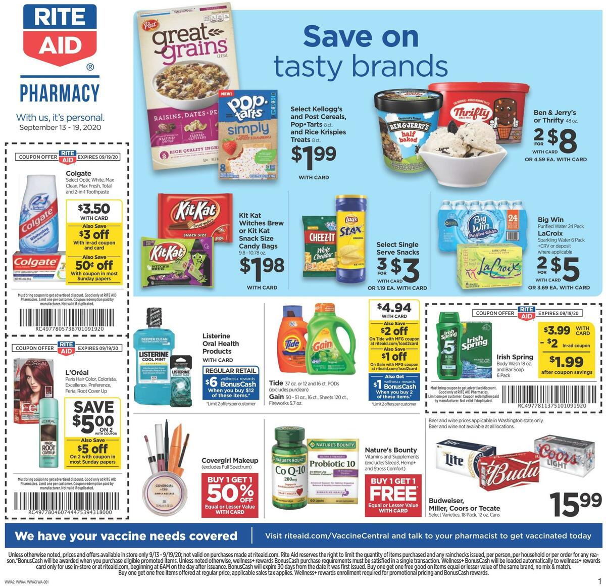 Rite Aid Weekly Ad from September 13