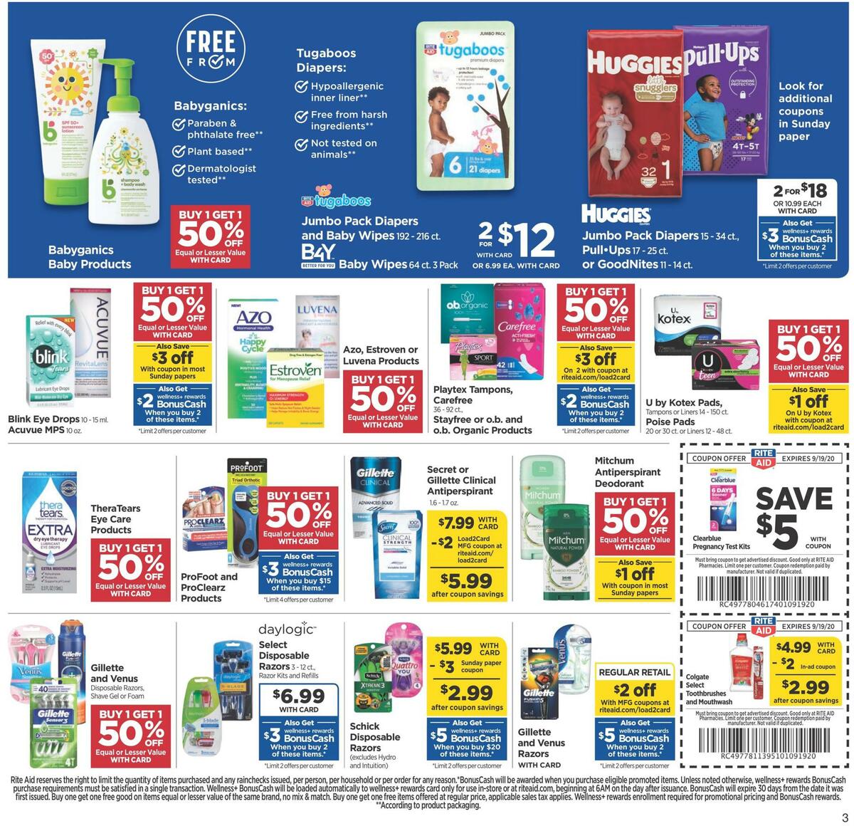 Rite Aid Weekly Ad from September 13
