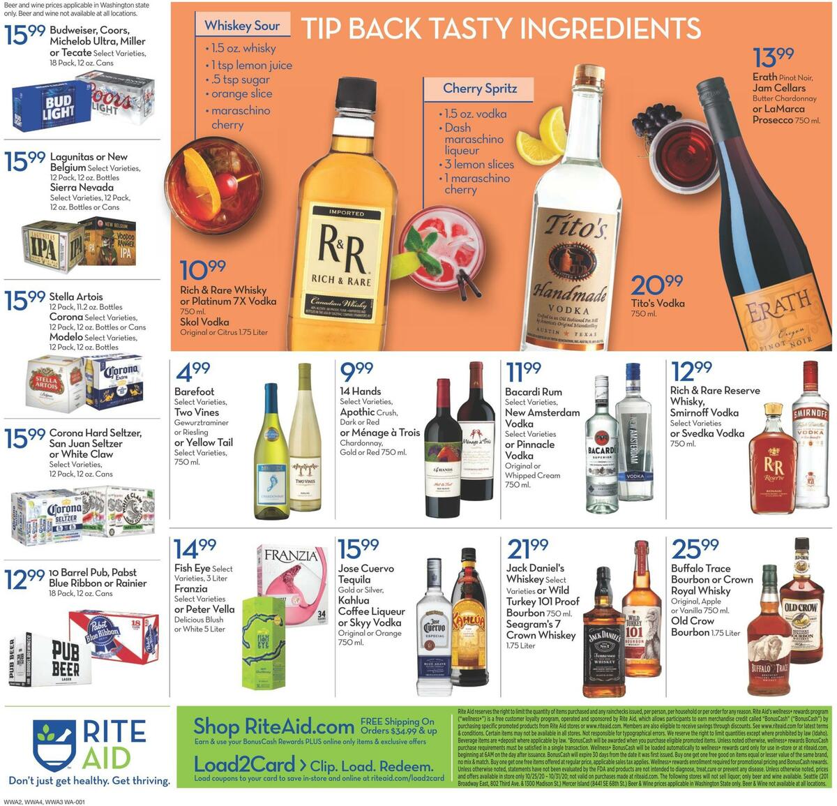 Rite Aid Weekly Ad from October 25