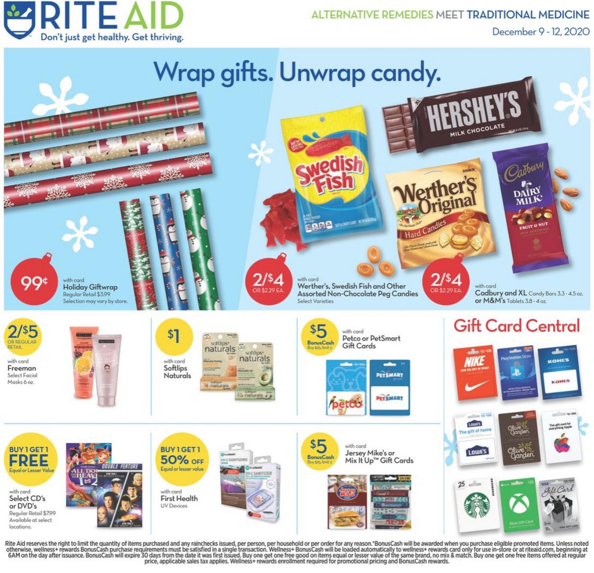 Rite Aid Additional Deals Weekly Ad from December 9