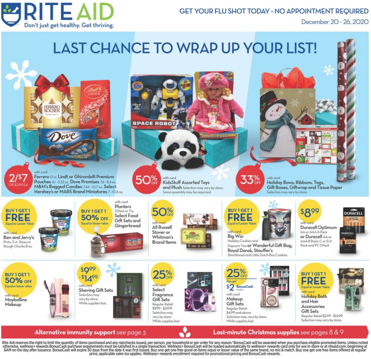 Rite Aid Weekly Ad from December 20