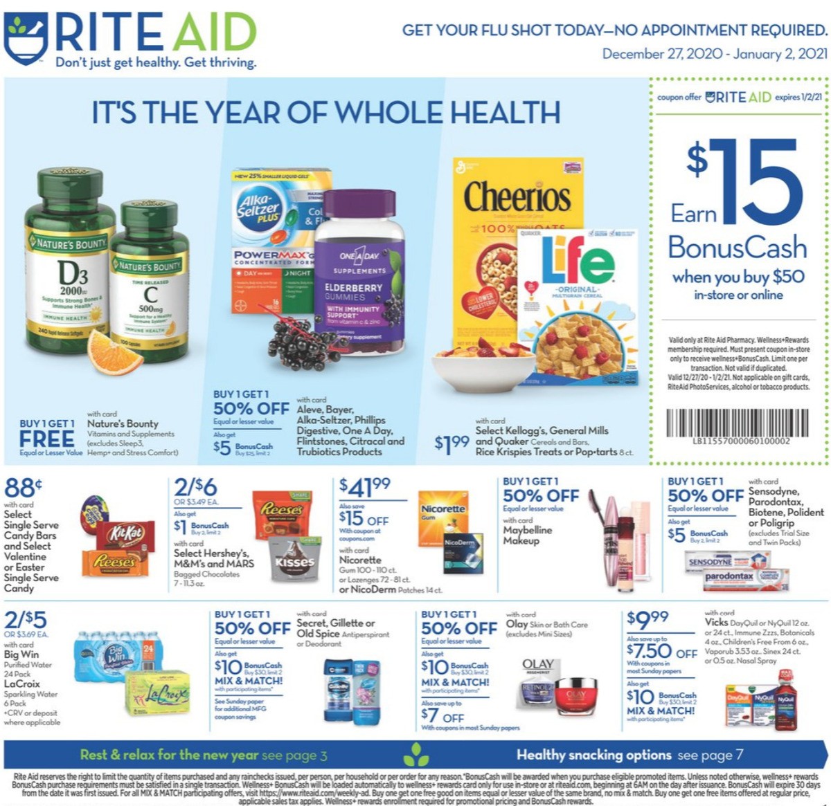 Rite Aid Weekly Ad from December 27