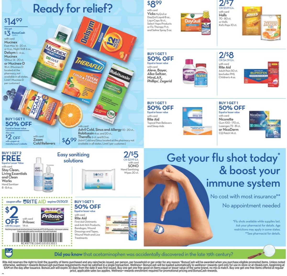 Rite Aid Weekly Ad from January 24