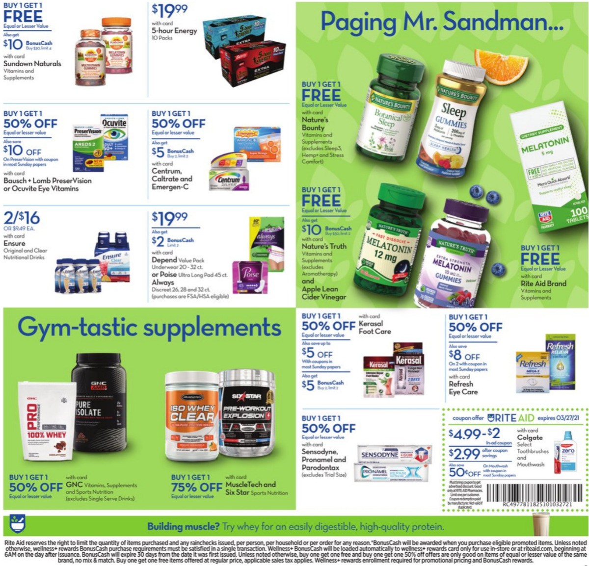 Rite Aid Weekly Ad from March 21