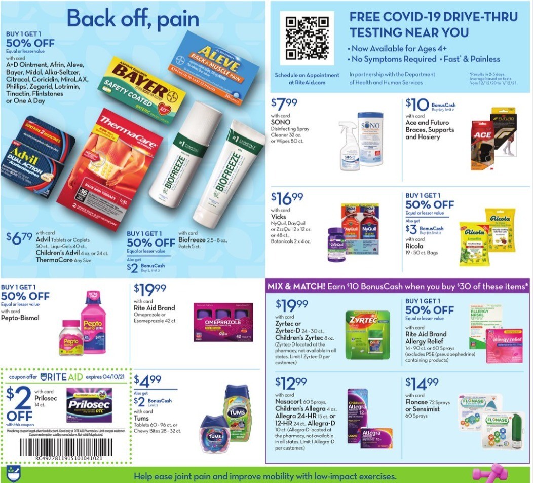 Rite Aid Weekly Ad from April 4