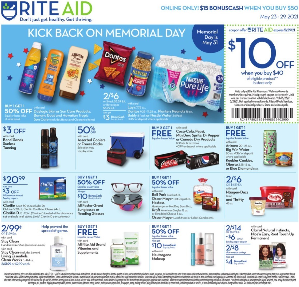 Rite Aid Weekly Ad from May 23