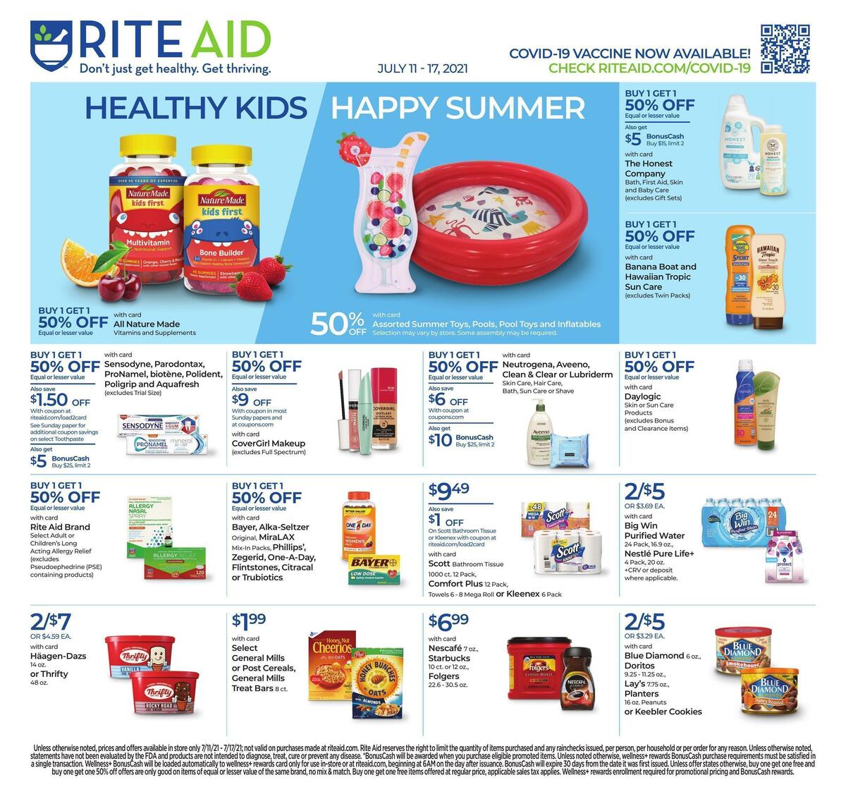 Rite Aid Weekly Ad from July 11