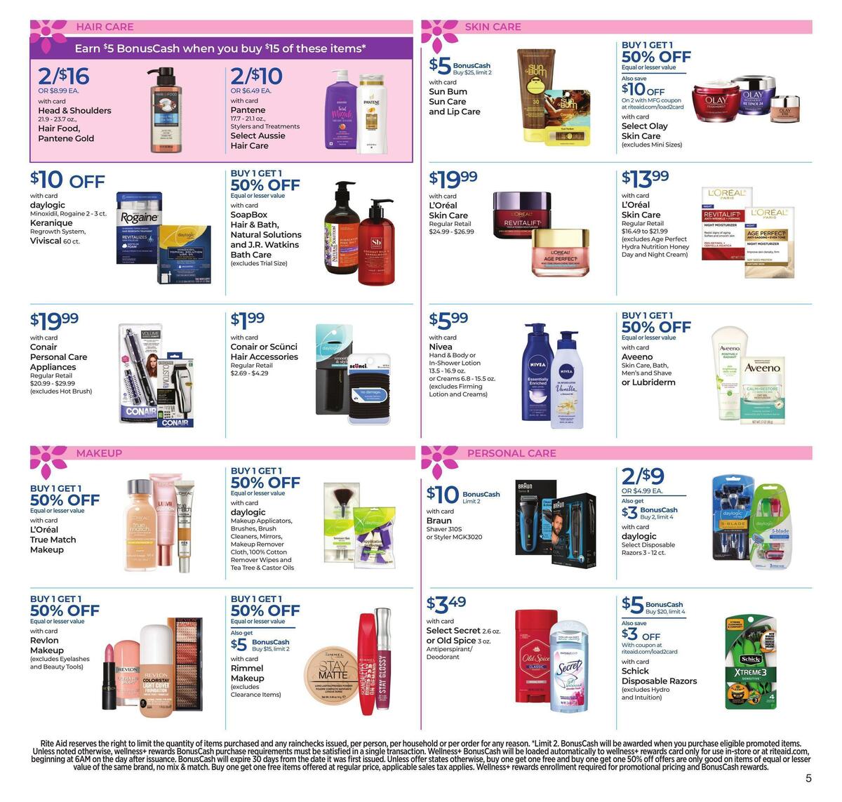 Rite Aid Weekly Ad from July 25