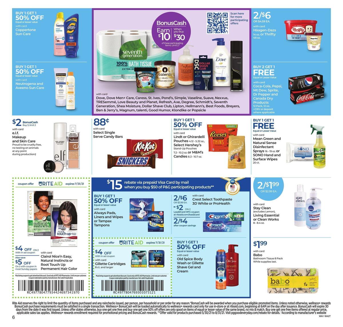 Rite Aid Weekly Ad from July 25