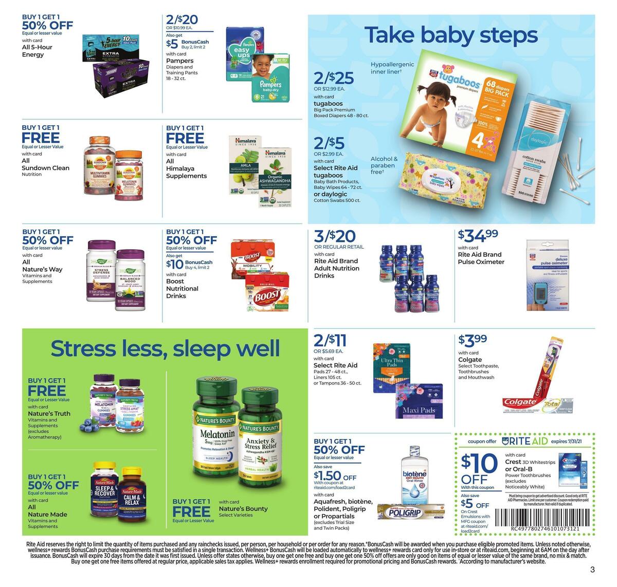 Rite Aid Weekly Ad from July 25