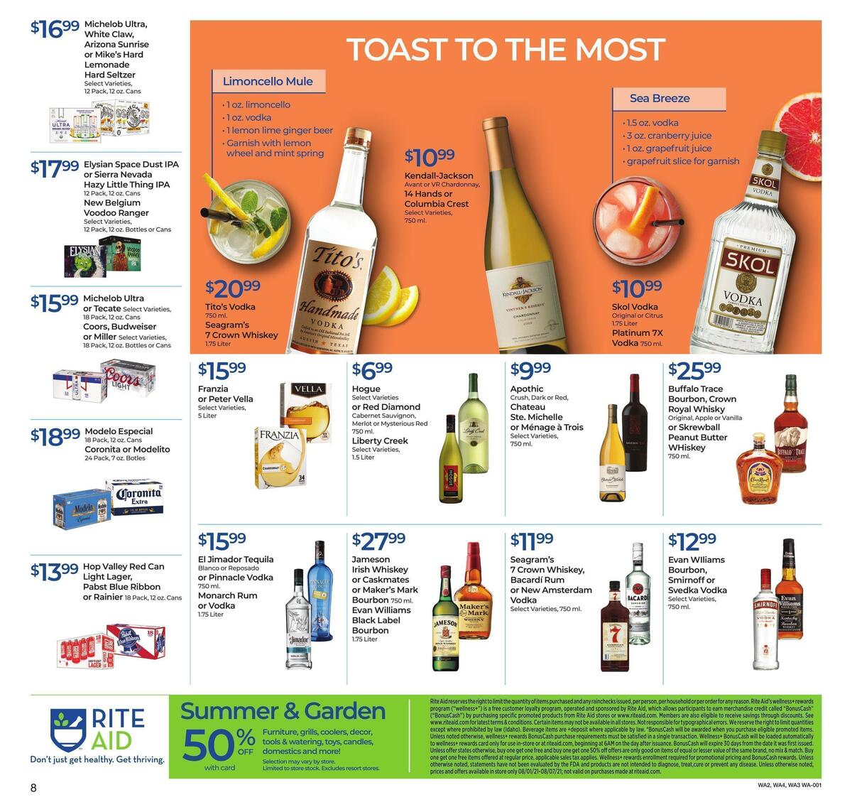Rite Aid Weekly Ad from August 1