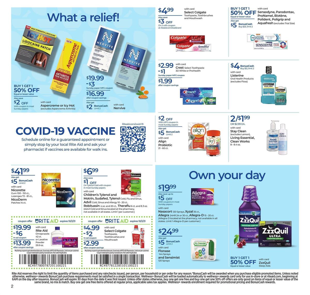 Rite Aid Weekly Ad from September 26