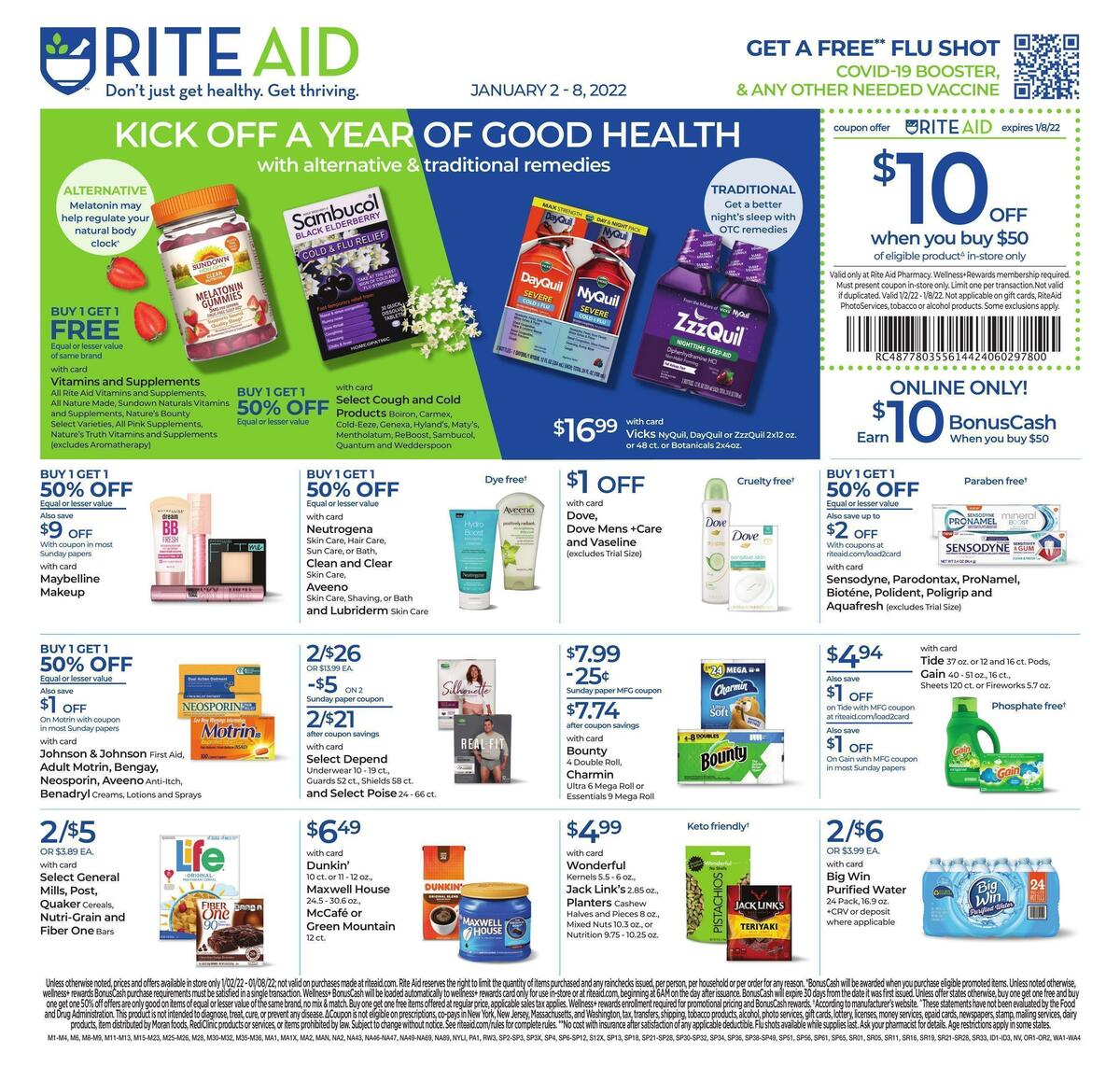 Rite Aid Weekly Ad from January 2