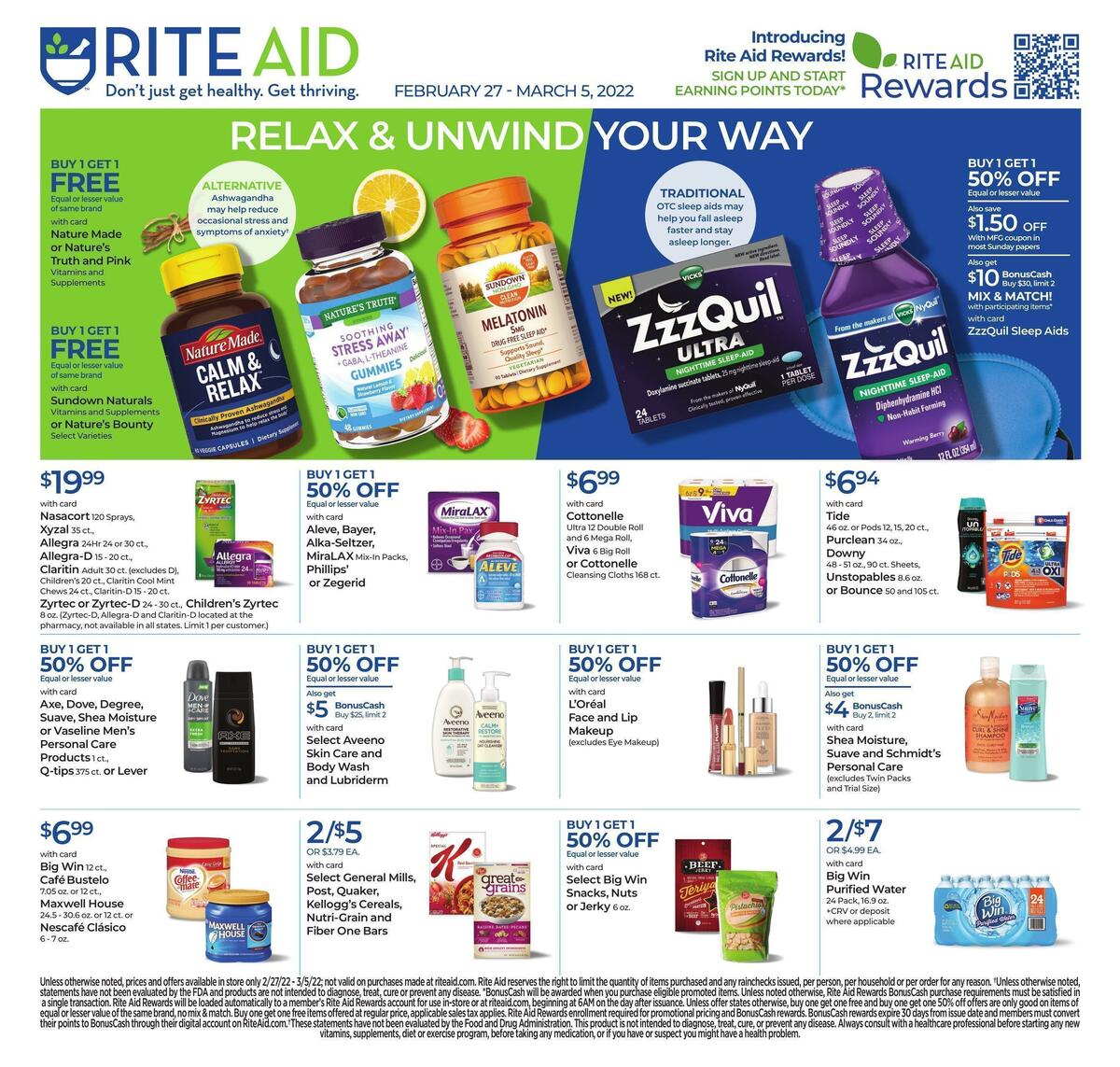 Rite Aid Weekly Ad from February 27