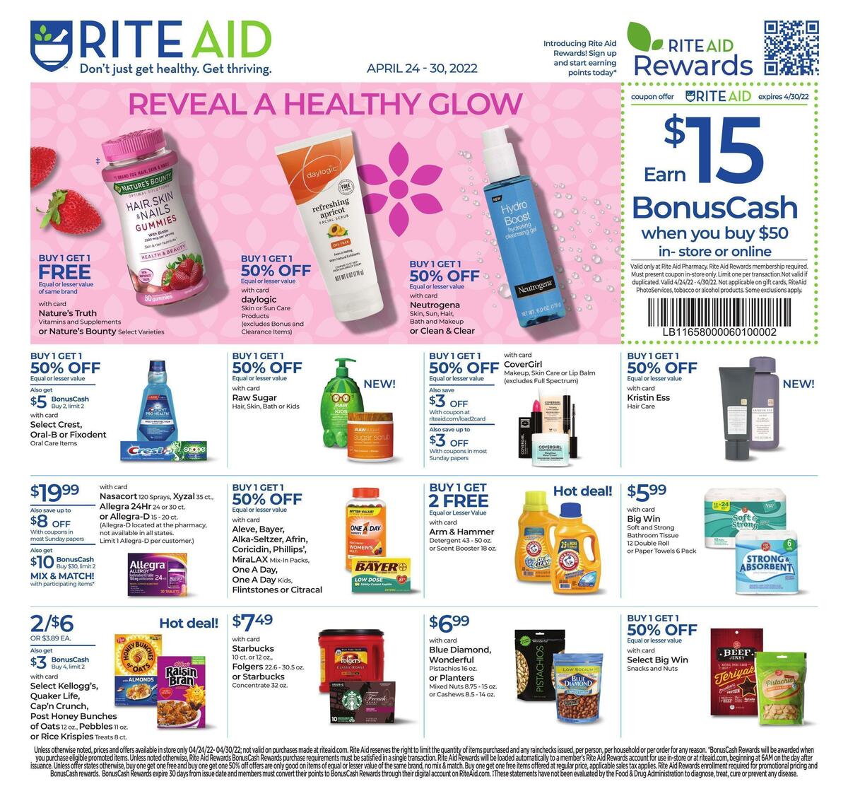 Rite Aid Weekly Ad from April 24