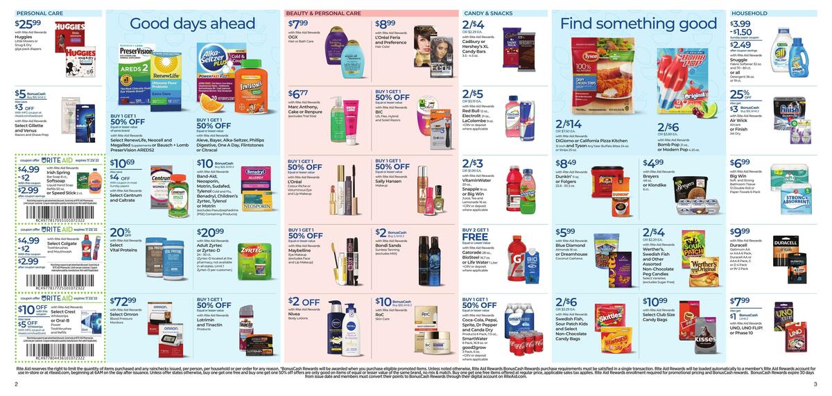 Rite Aid Weekly Ad from July 17