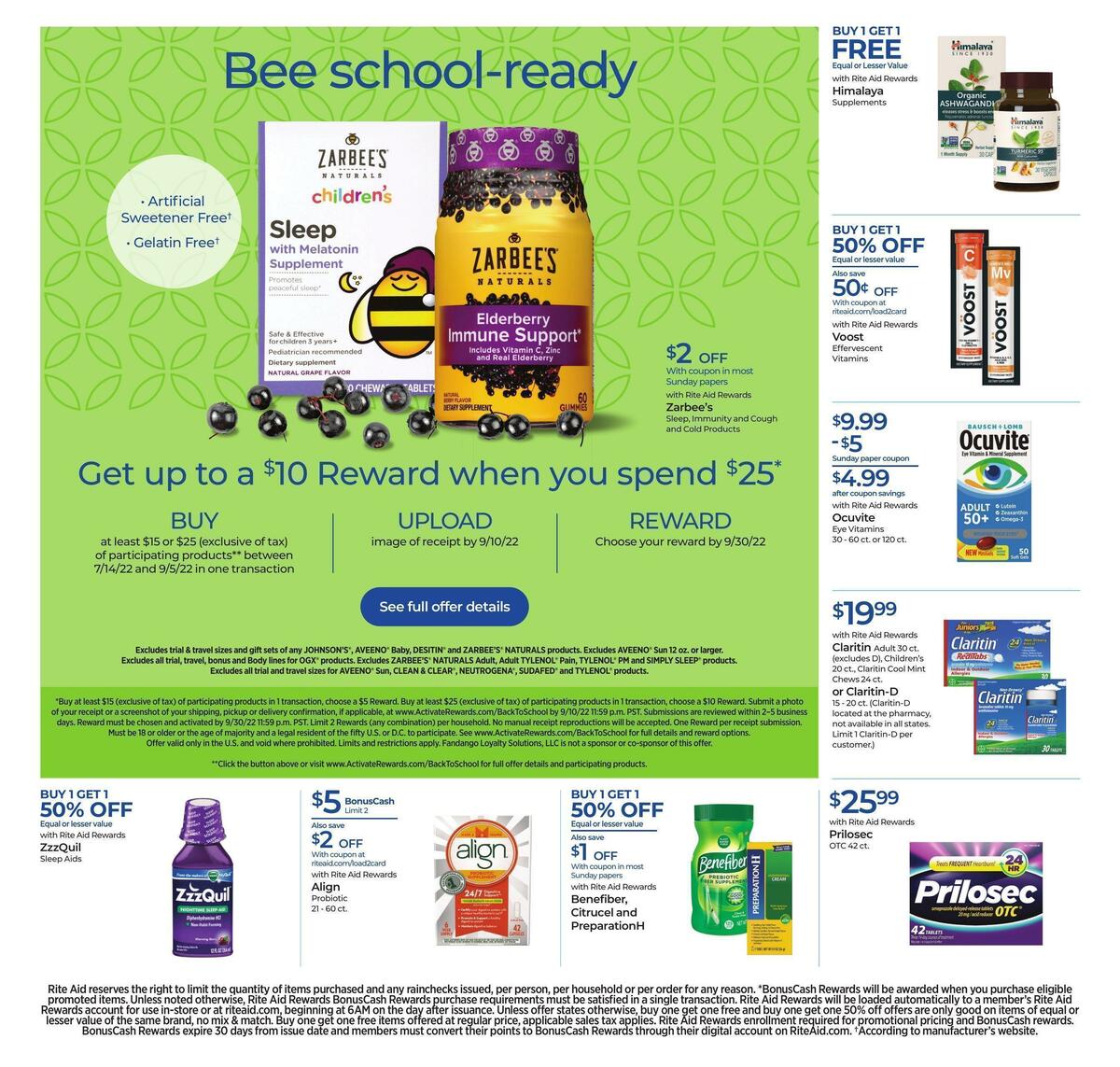 Rite Aid Weekly Ad from July 17
