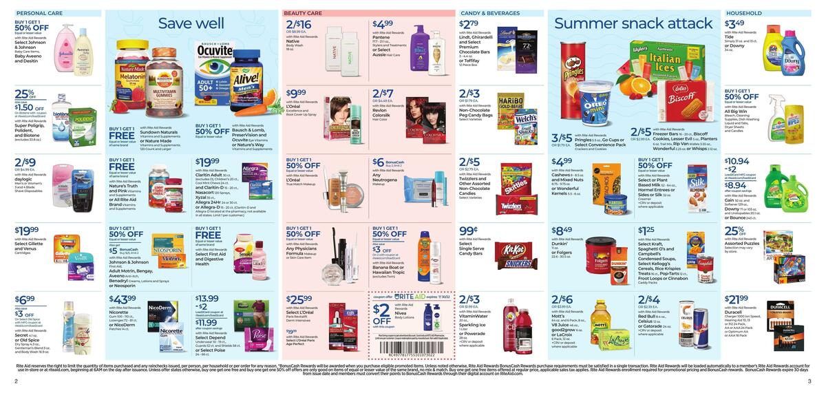 Rite Aid Weekly Ad from July 24