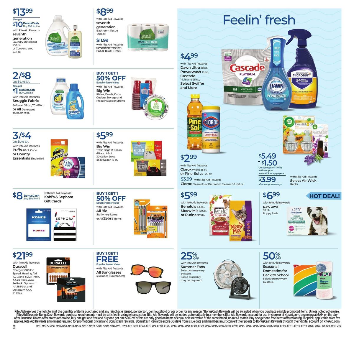 Rite Aid Weekly Ad from July 31