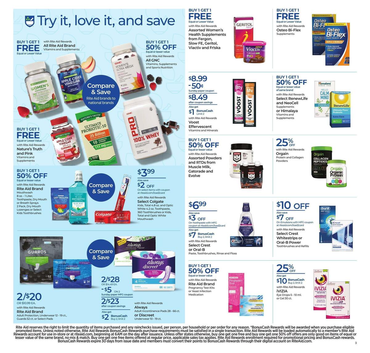 Rite Aid Weekly Ad from July 31
