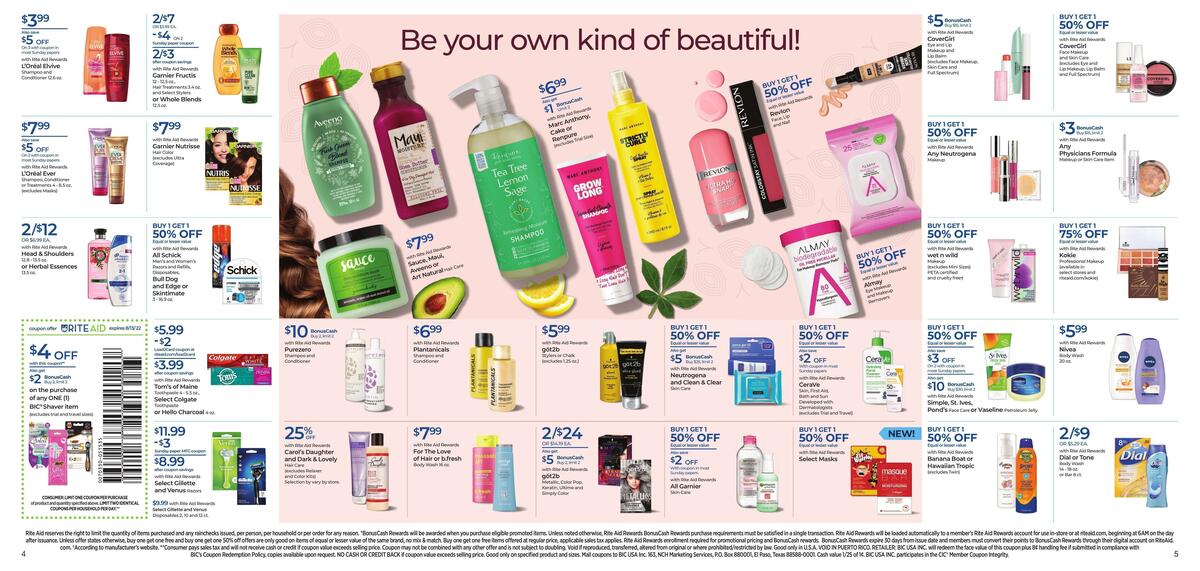 Rite Aid Weekly Ad from July 31